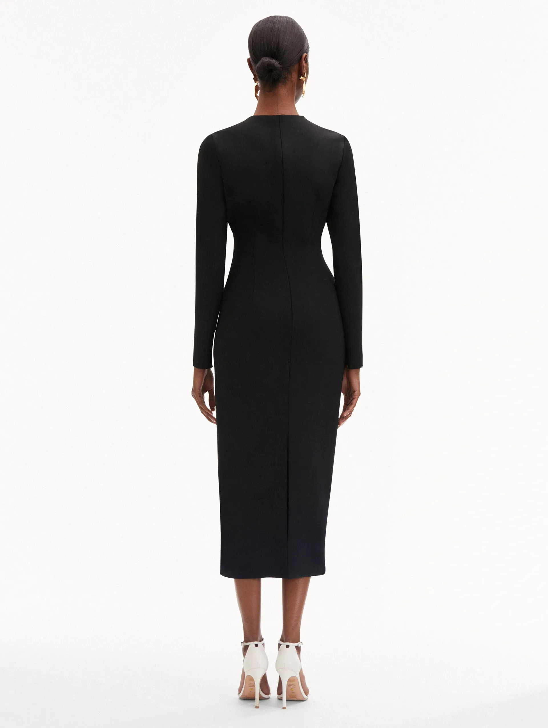 Crystal Orchid Threadwork Dress sold by Oscar de la Renta product image thumbnail 3