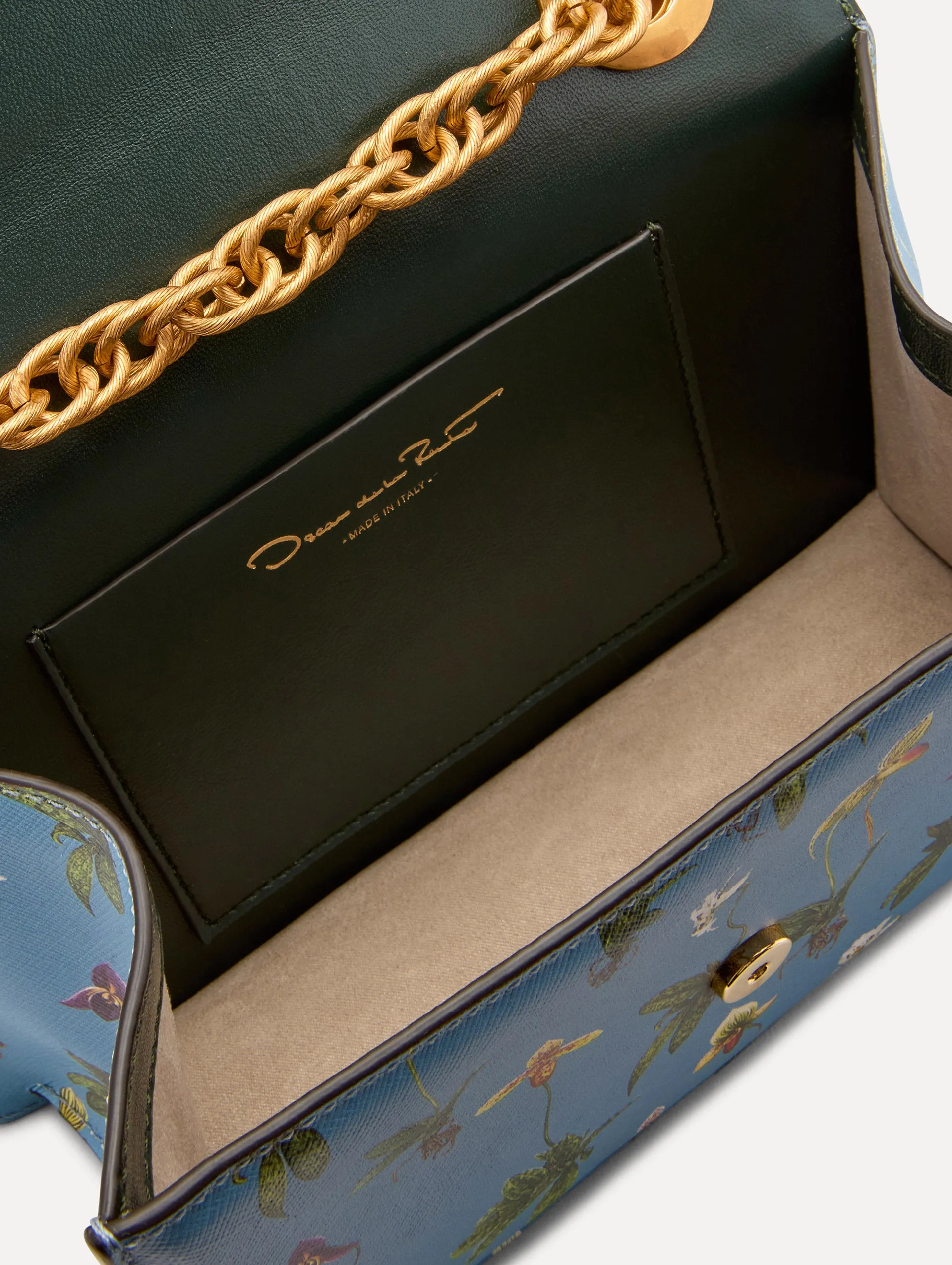 Orchid Printed TRO Bag sold by Oscar de la Renta product image thumbnail 5