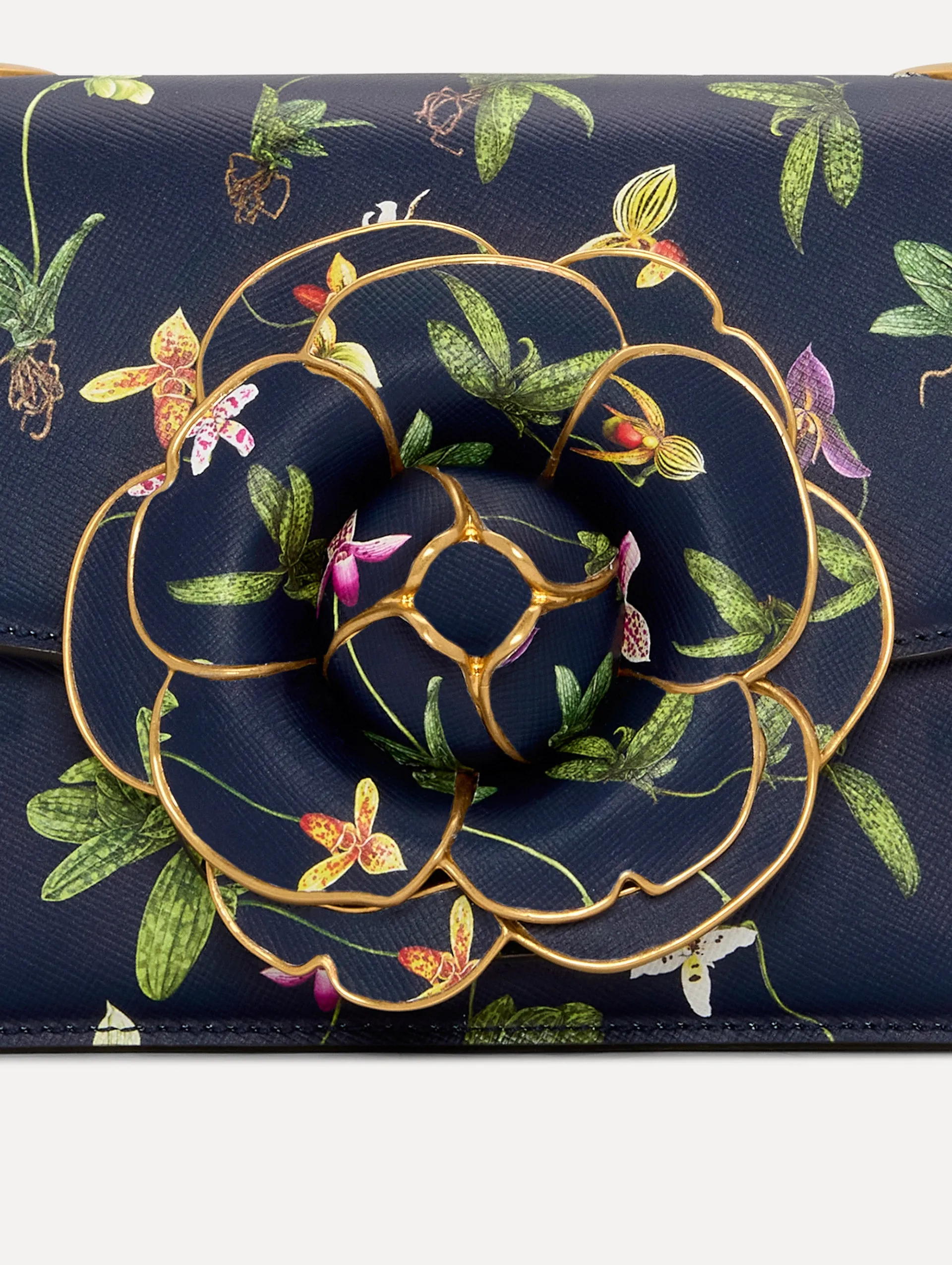Orchid Printed TRO Bag sold by Oscar de la Renta product image thumbnail 4