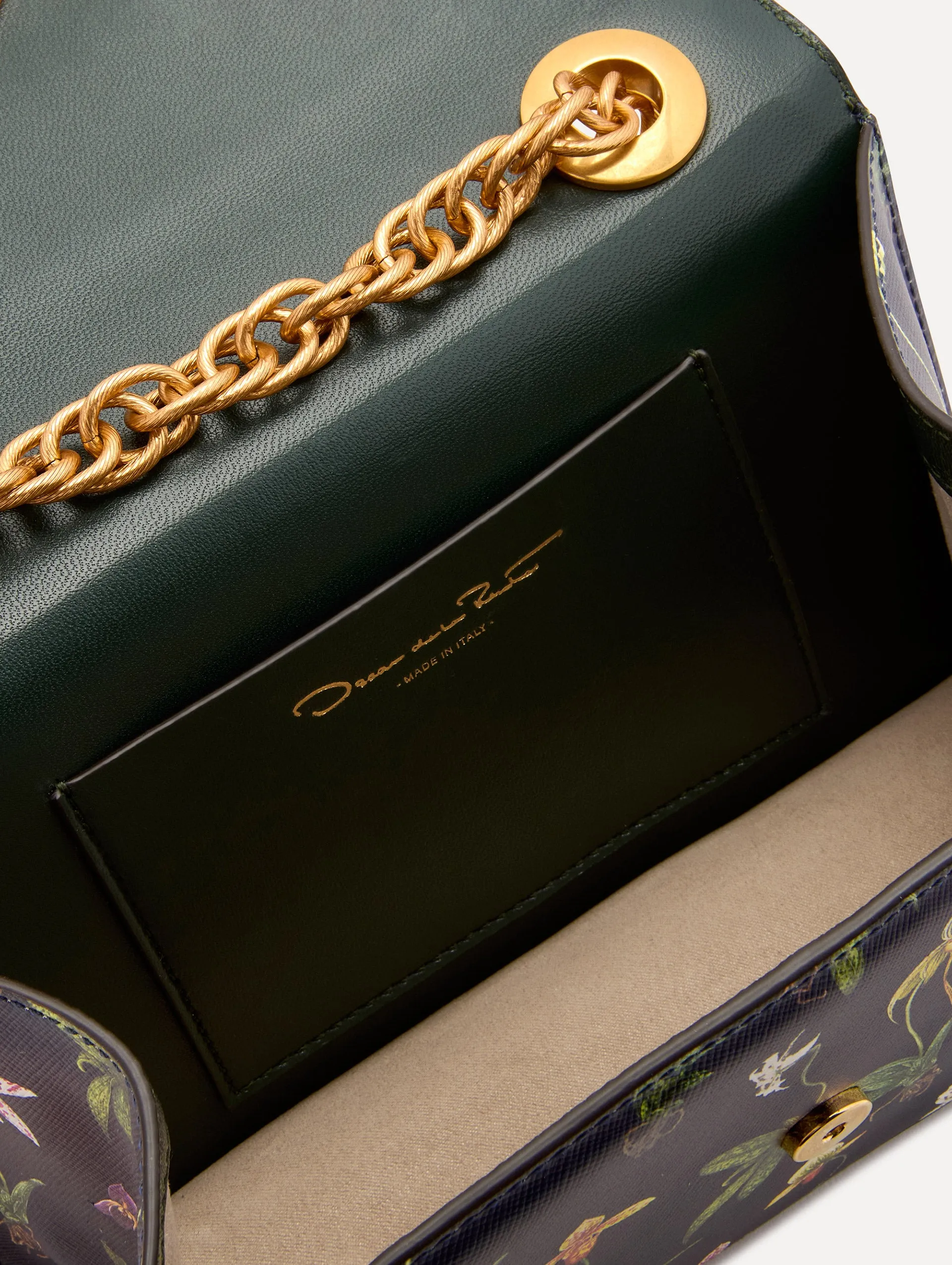 Orchid Printed TRO Bag sold by Oscar de la Renta product image thumbnail 5