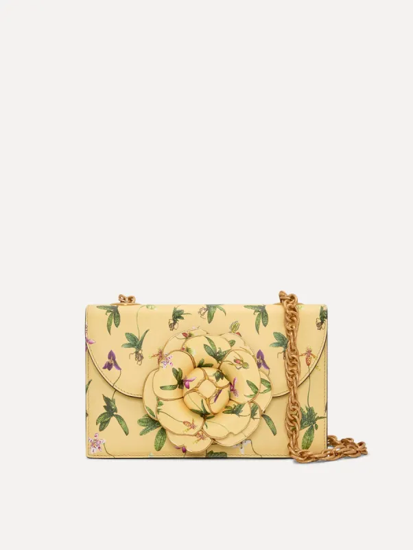 Orchid Printed TRO Bag sold by Oscar de la Renta