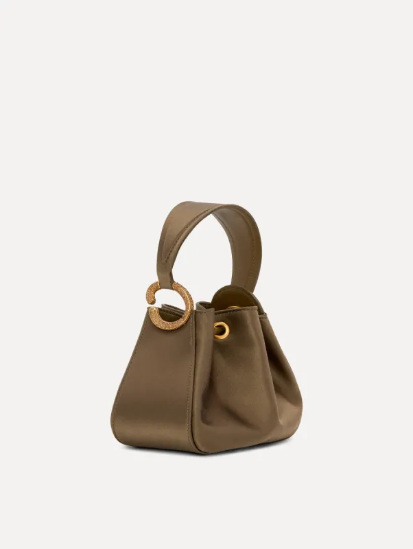 Crystal Pavé Nano O Handle Bag sold by Oscar de la Renta