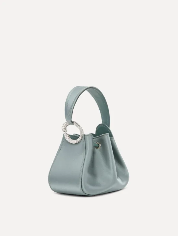 Crystal Pavé Nano O Handle Bag sold by Oscar de la Renta