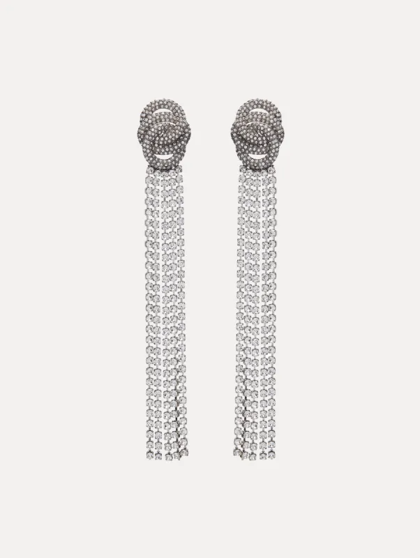 Infinity Earrings sold by Oscar de la Renta