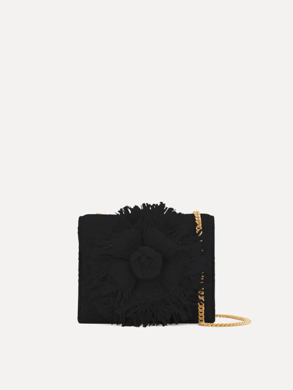 Woven Raffia Mini TRO Bag sold by Oscar de la Renta