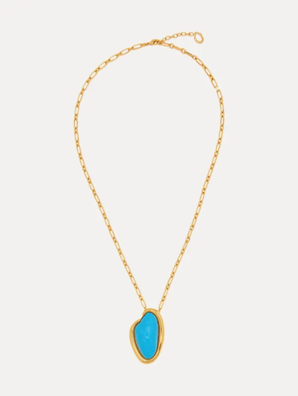 Resin O Pendant Necklace sold by Oscar de la Renta