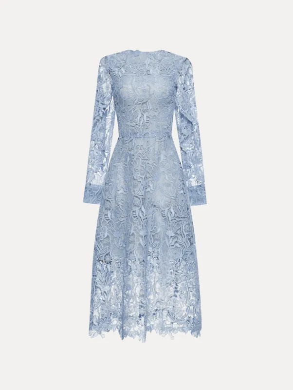 Bellflower Guipure Dress sold by Oscar de la Renta