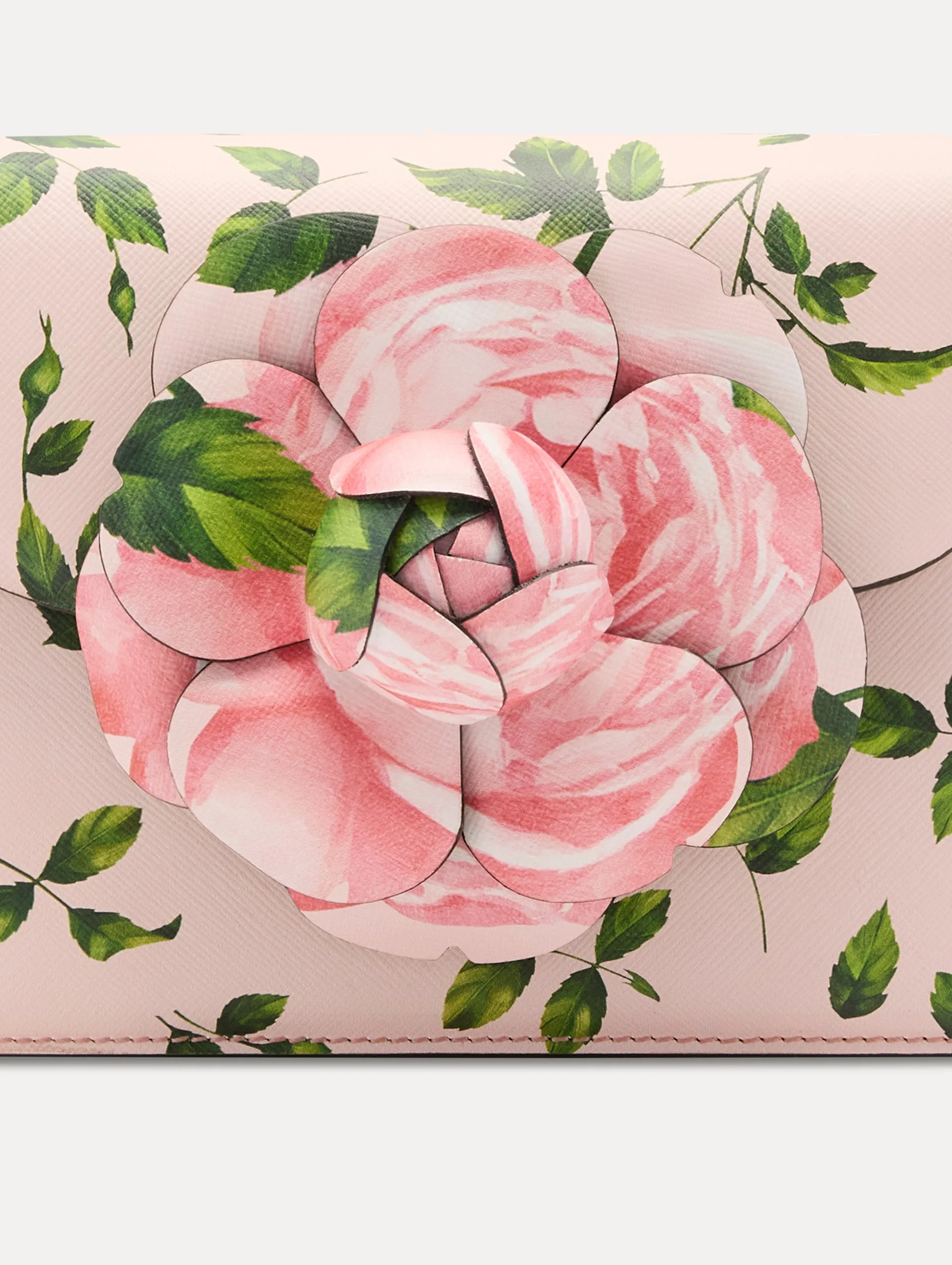 English Rose Printed Mini TRO Bag sold by Oscar de la Renta product image thumbnail 5