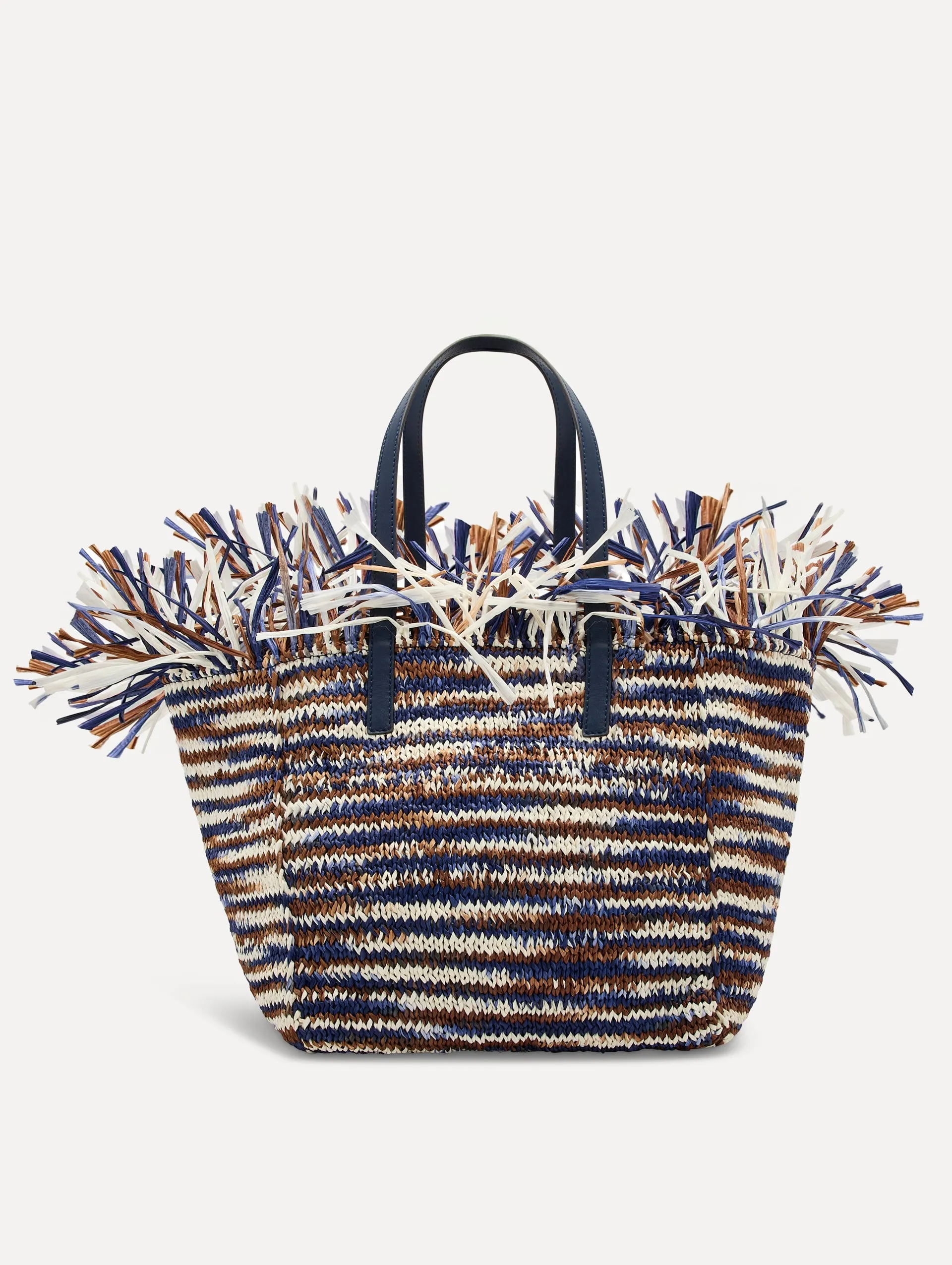 Medium Raffia Crochet Square Tote sold by Oscar de la Renta