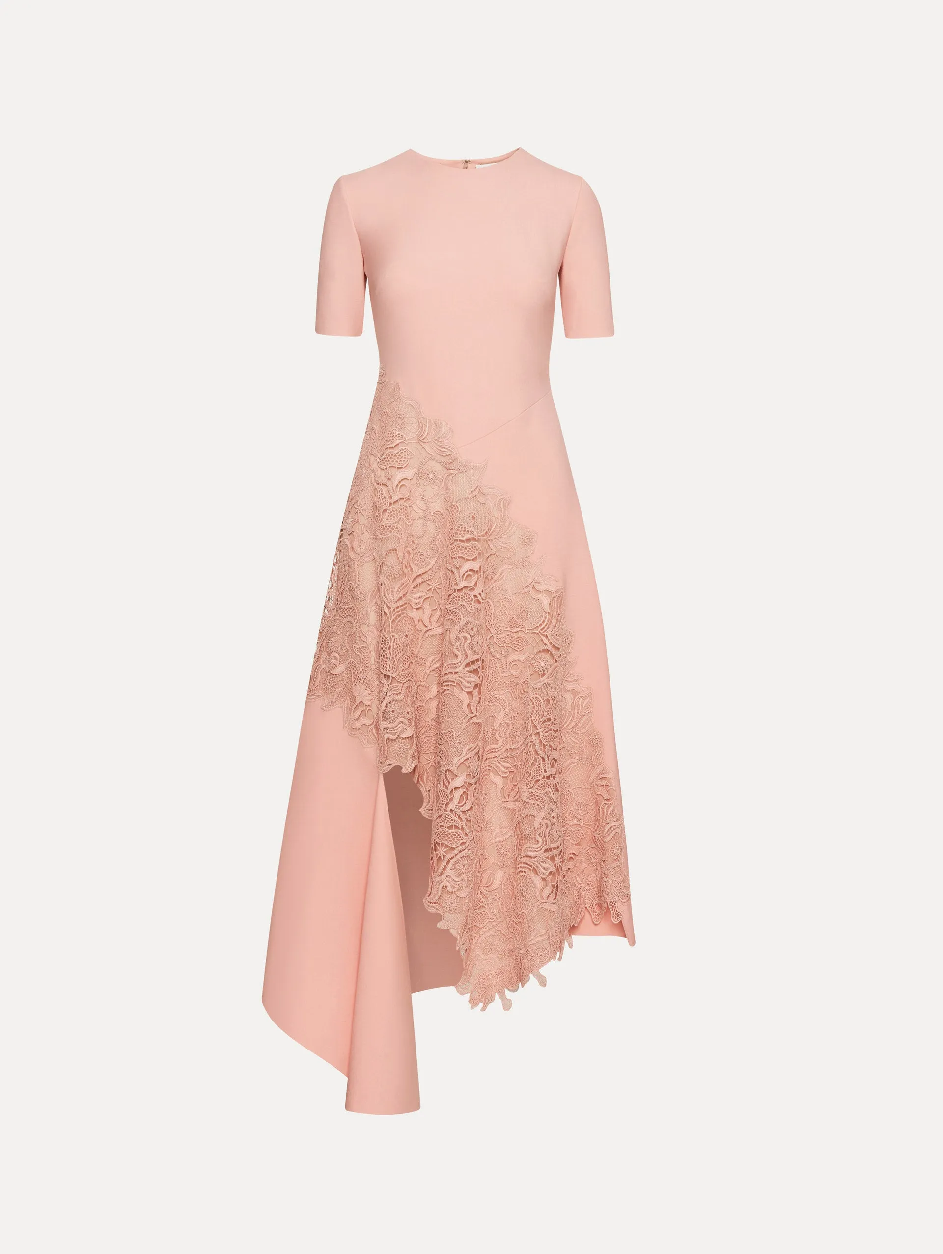 Bellflower Guipure & Wool Dress sold by Oscar de la Renta