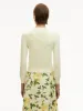 English Rose Threadwork Cardigan sold by Oscar de la Renta