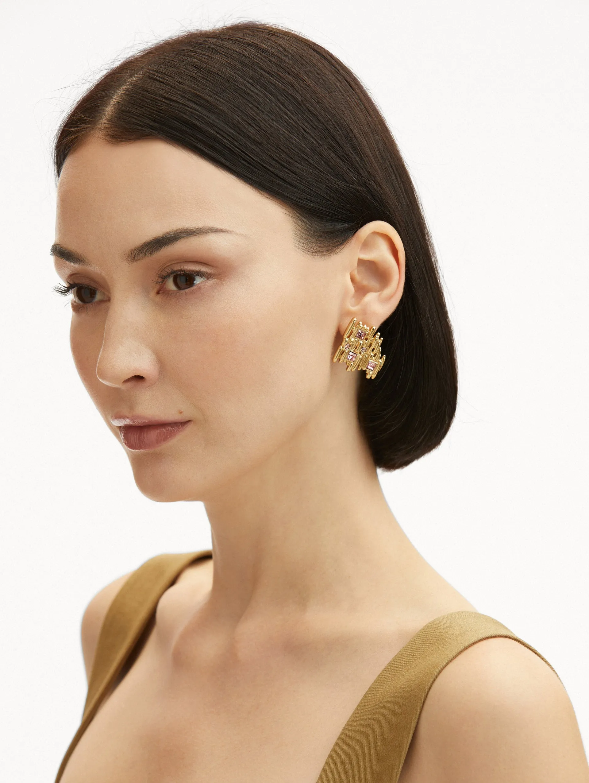 Fine Line Earrings sold by Oscar de la Renta product image thumbnail 2
