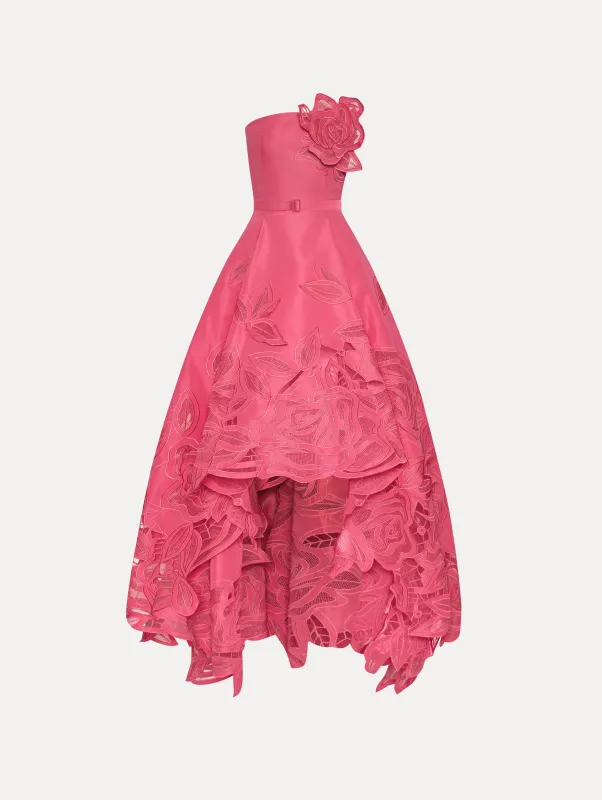 English Rose Cutout Gown sold by Oscar de la Renta