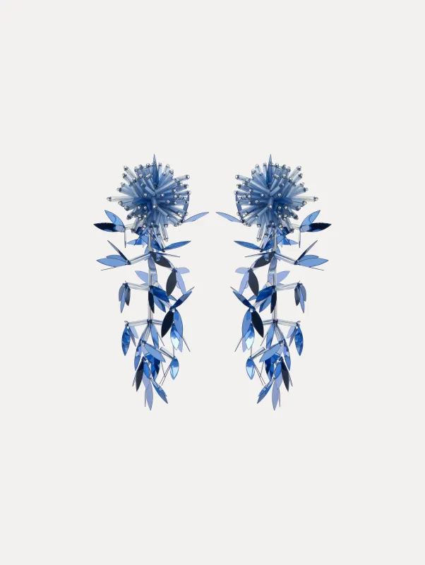 Leaf Tassel Clip-On Earrings sold by Oscar de la Renta
