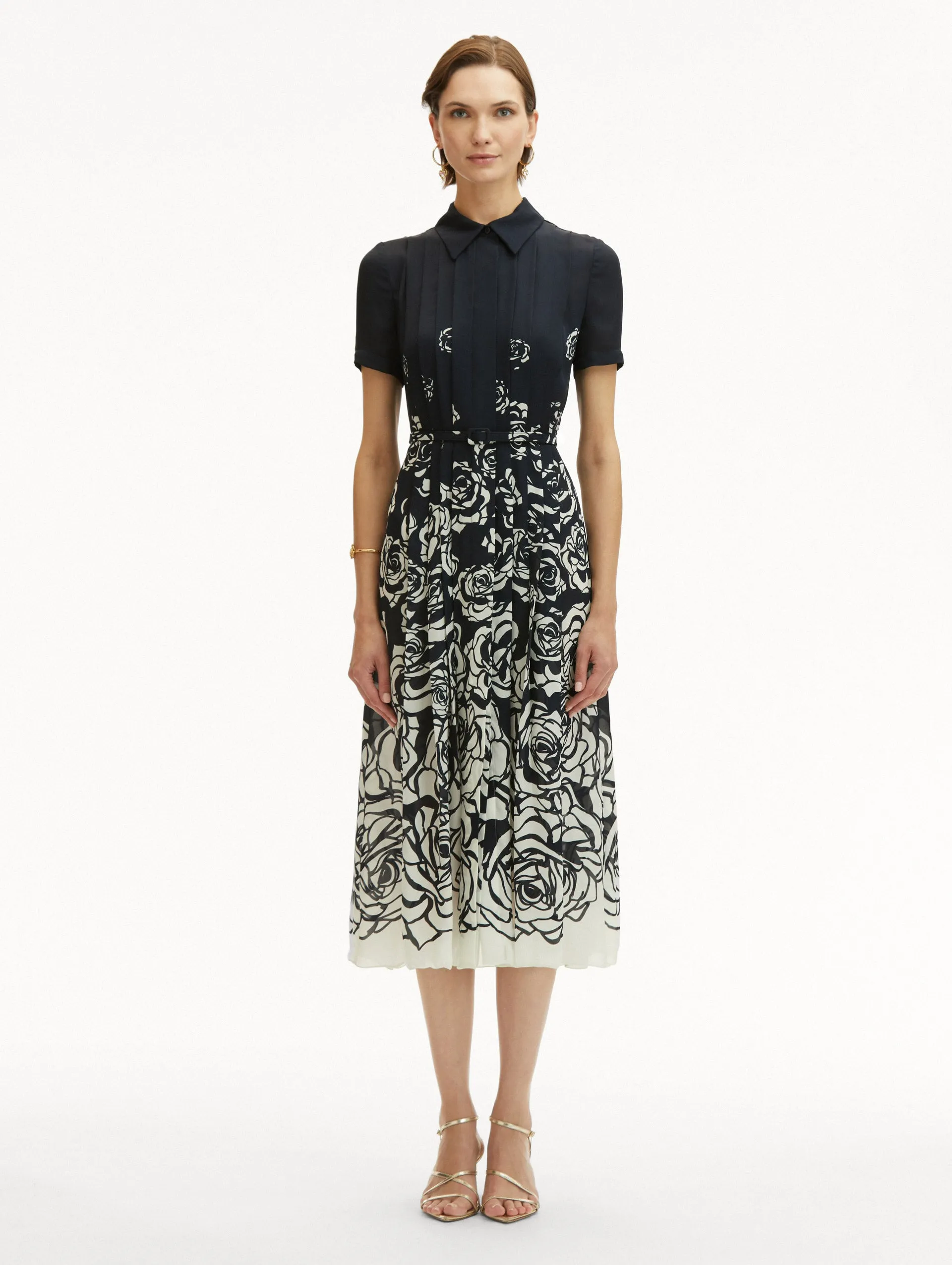 Abstract Degradé Rose Dress sold by Oscar de la Renta product image thumbnail 2
