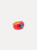 Small Enamel Ring sold by Oscar de la Renta