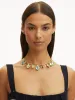 Multi-Colored Crystal Necklace sold by Oscar de la Renta