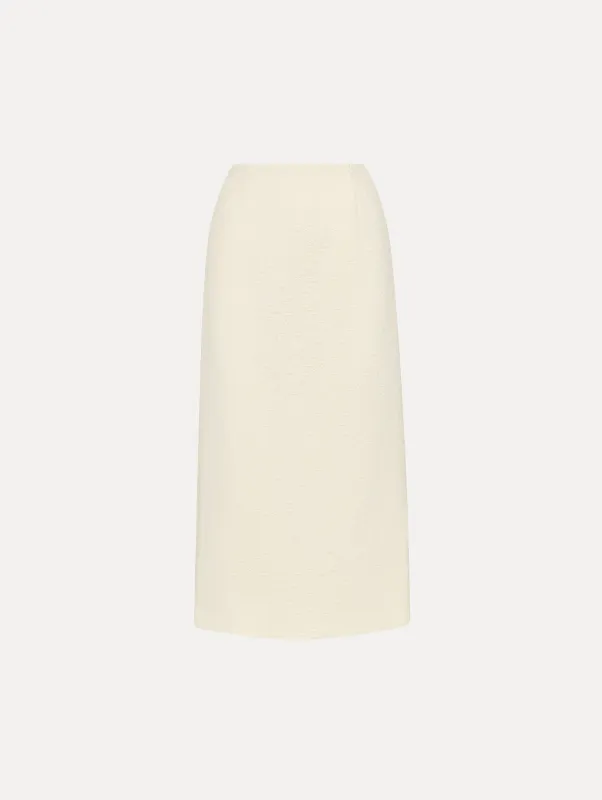 Tweed Pencil Skirt made by Oscar de la Renta