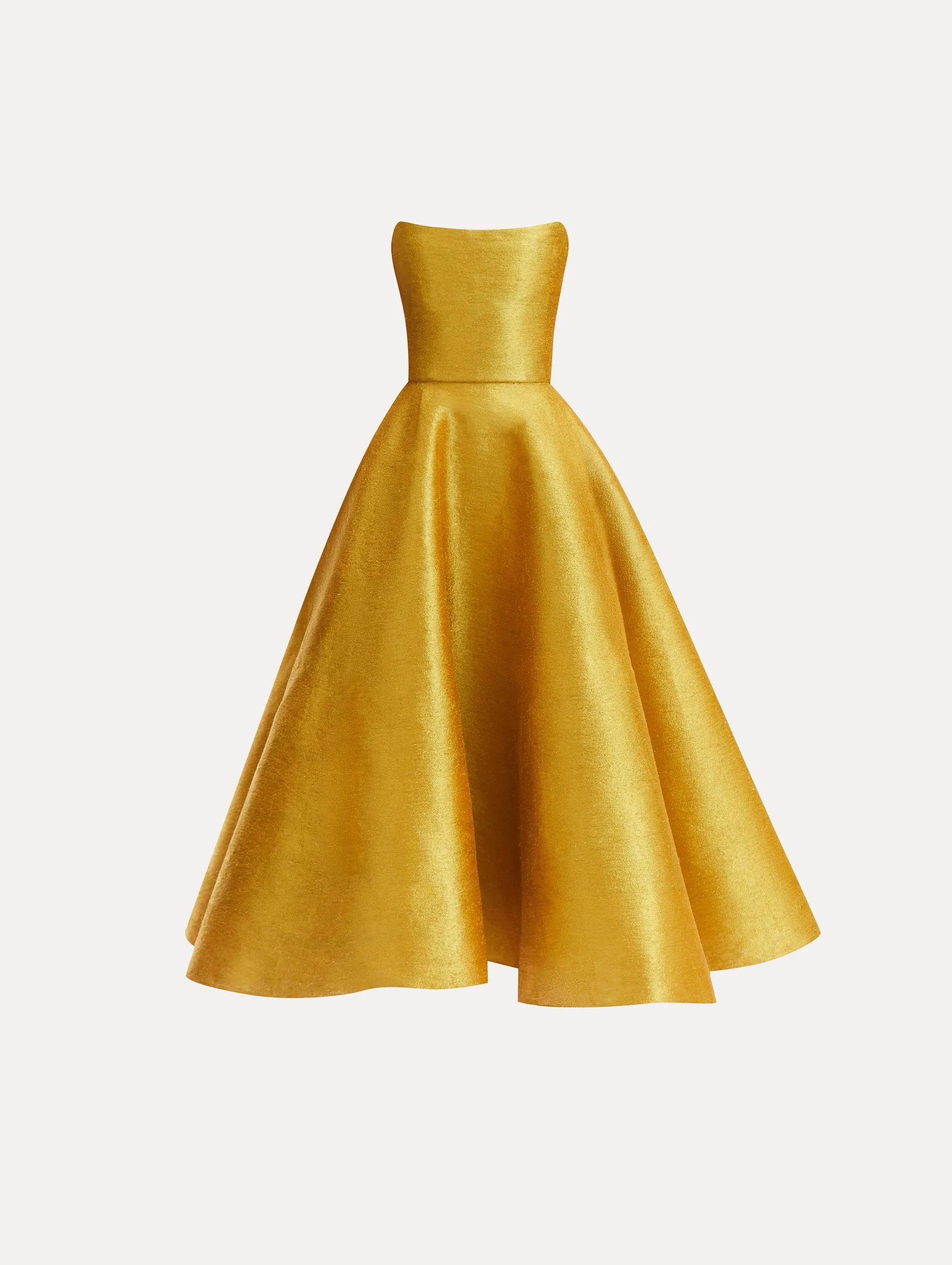 Metallic Threadwork Cocktail Dress sold by Oscar de la Renta