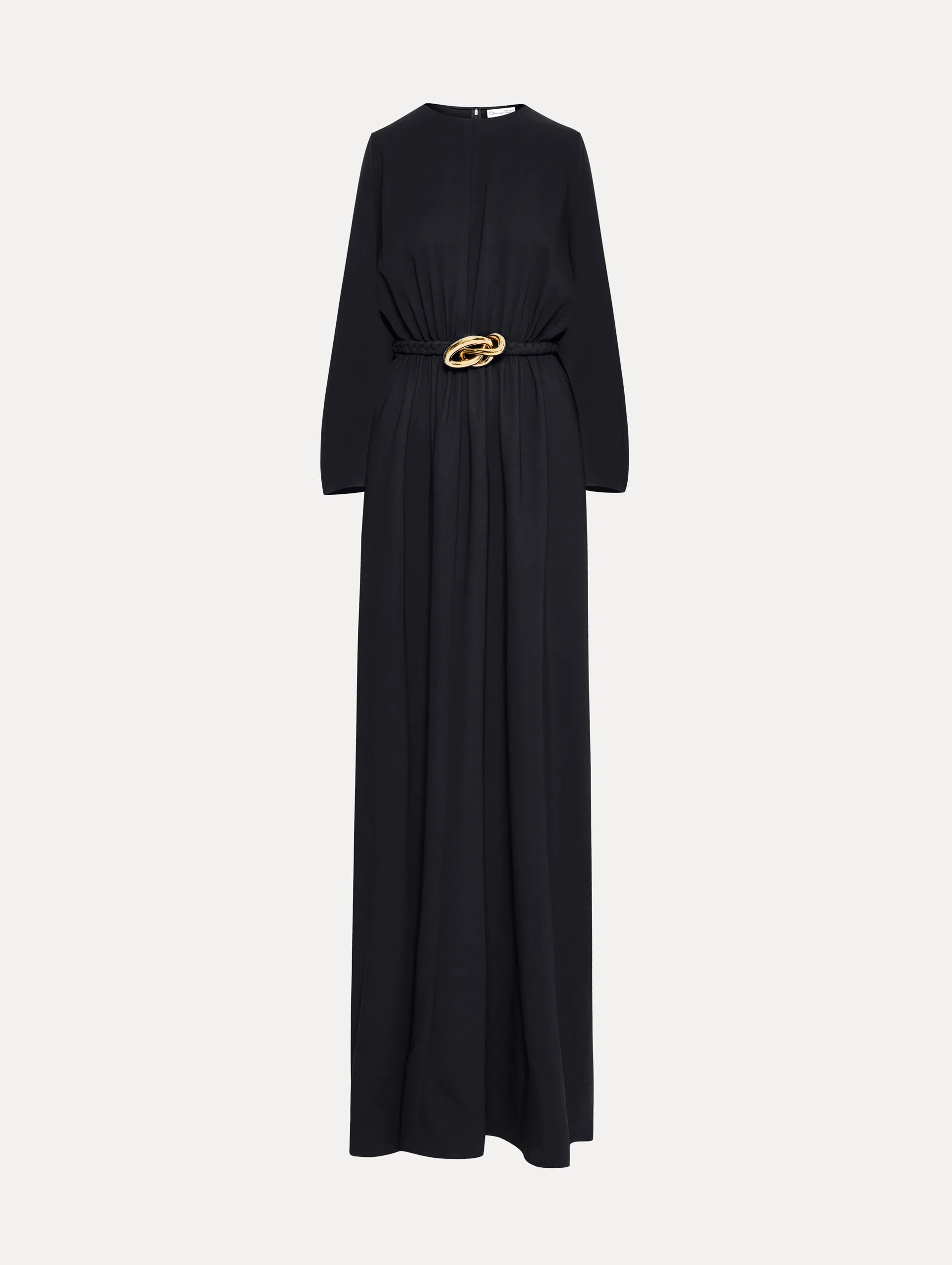 Knotted Belt Georgette Caftan sold by Oscar de la Renta