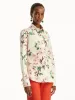 Cherry Blossom Cotton Poplin Blouse sold by Oscar de la Renta