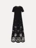 Crystal Medallion Caftan sold by Oscar de la Renta