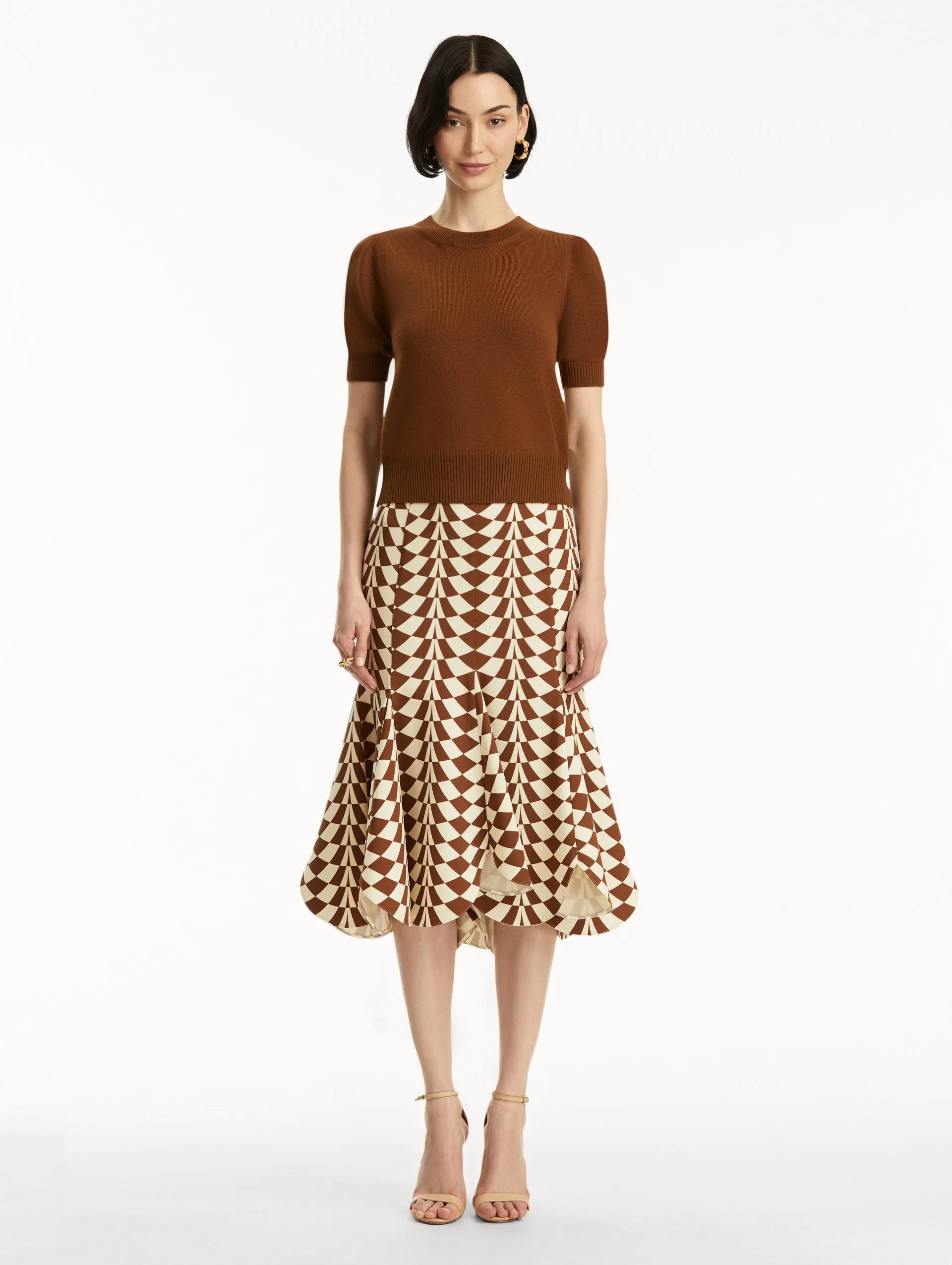 Short Sleeve Wool Pullover sold by Oscar de la Renta product image thumbnail 3
