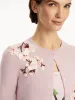 Cherry Blossom Threadwork Cardigan sold by Oscar de la Renta