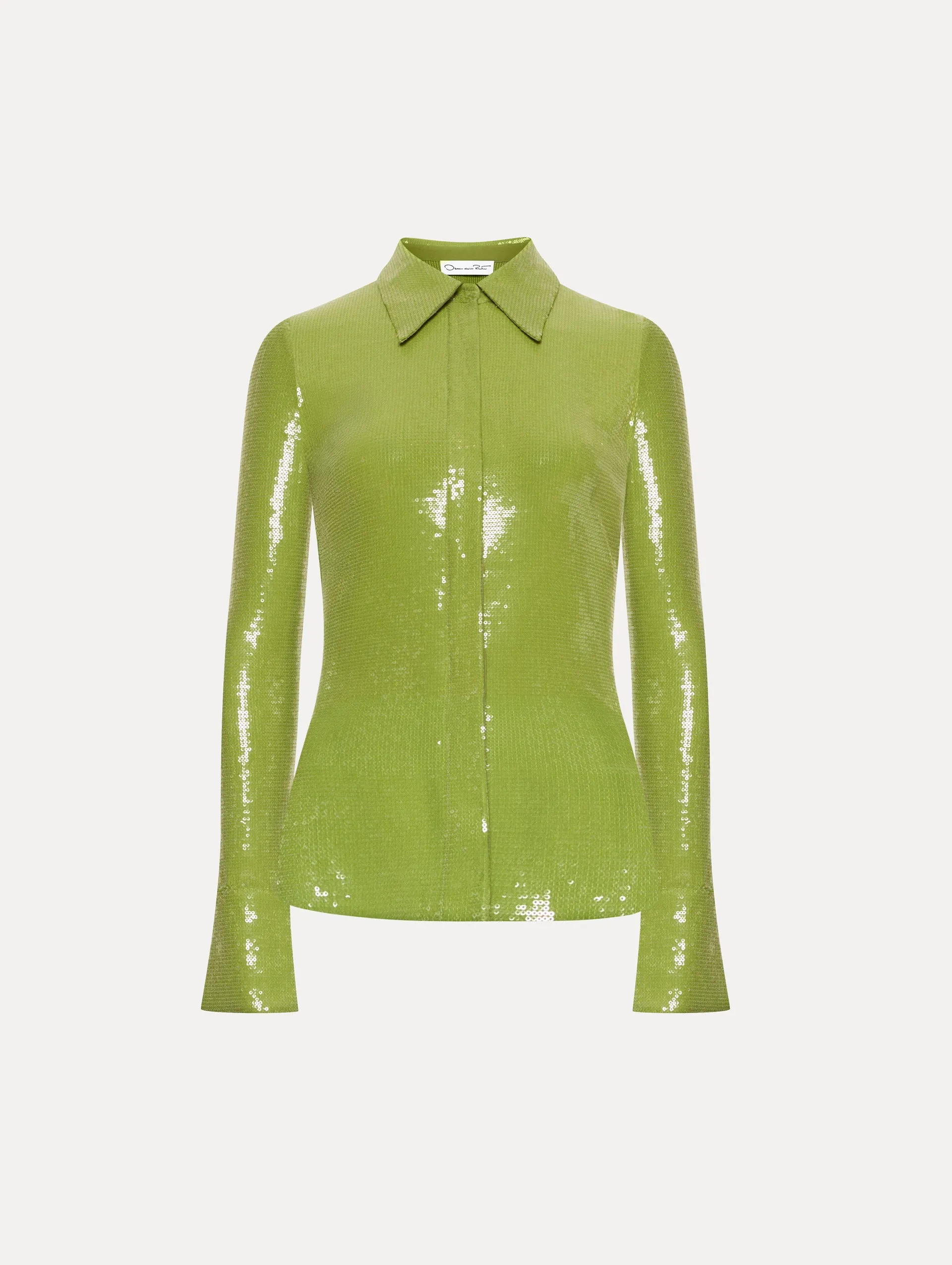 Sequin Jersey Blouse sold by Oscar de la Renta