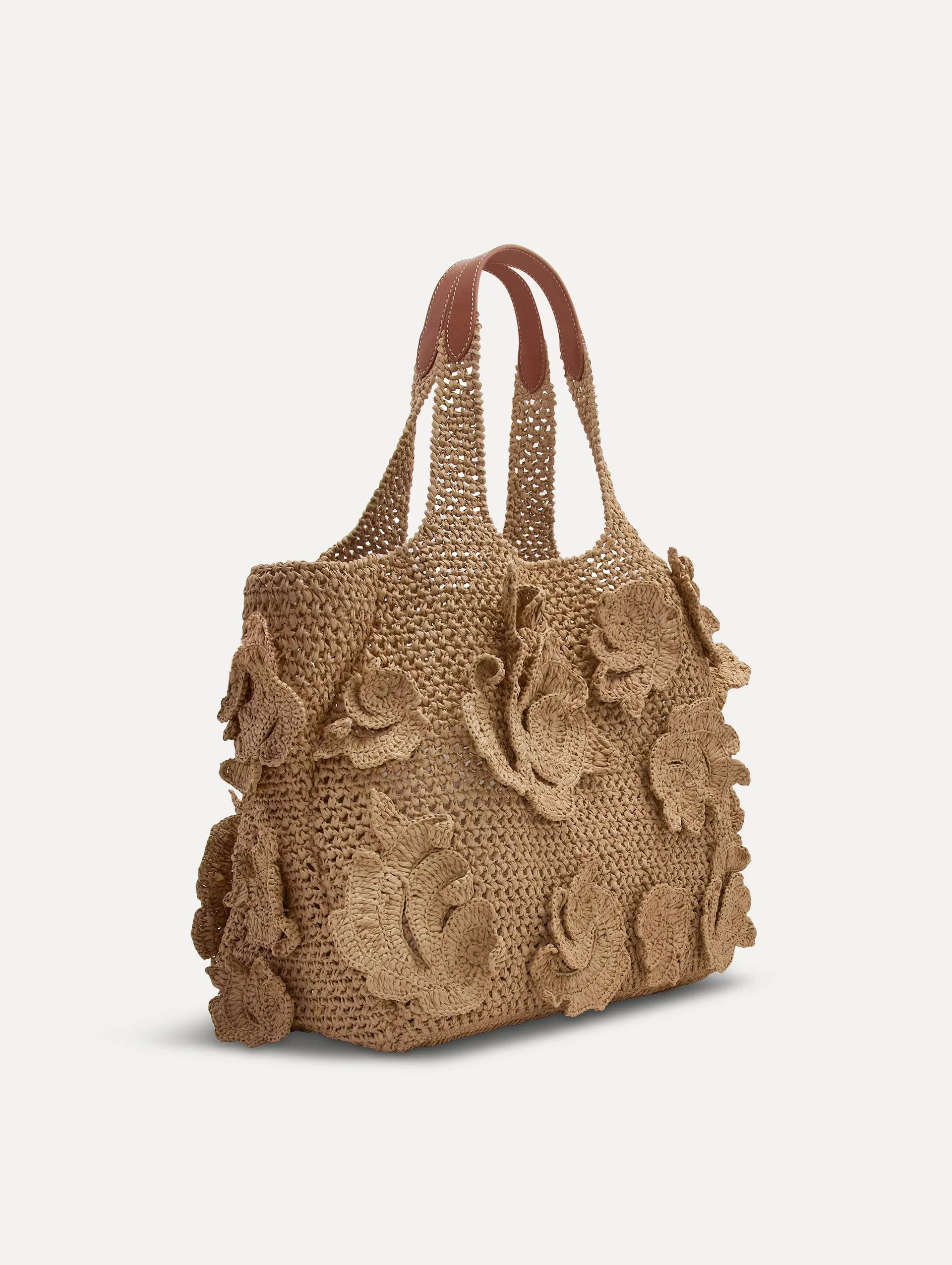 The Topaz in Crochet Raffia sold by Oscar de la Renta