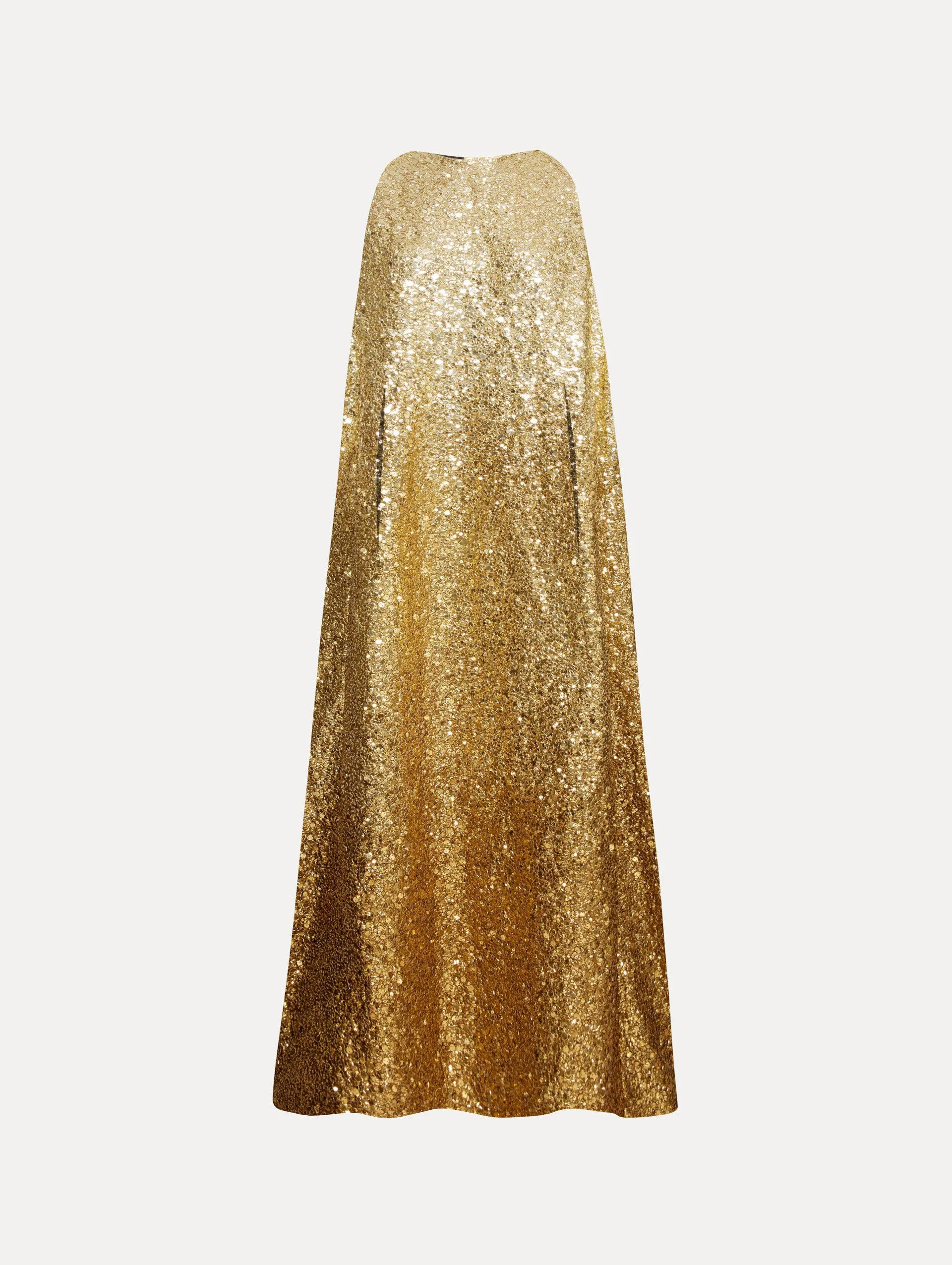 Metallic Ombré Sequin Embroidered Caftan sold by Oscar de la Renta