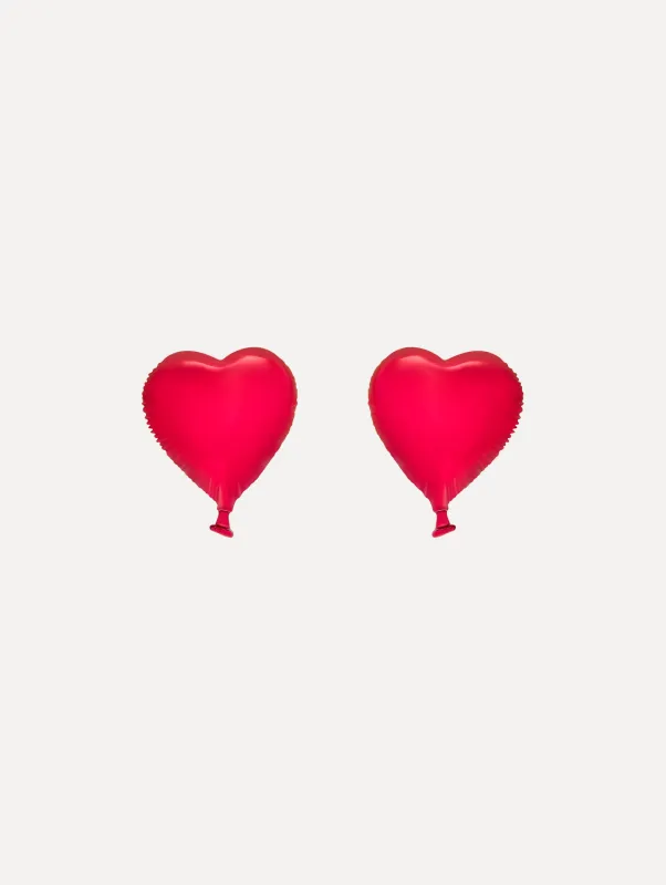 Heart Balloon Earrings sold by Oscar de la Renta