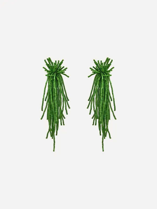 Firework Tassel Earrings sold by Oscar de la Renta