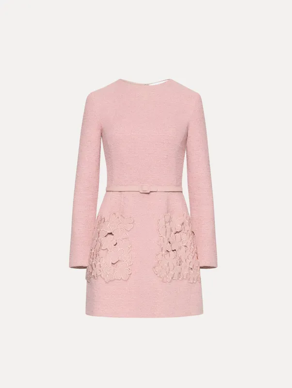 Cherry Blossom Cutout Tweed Dress sold by Oscar de la Renta