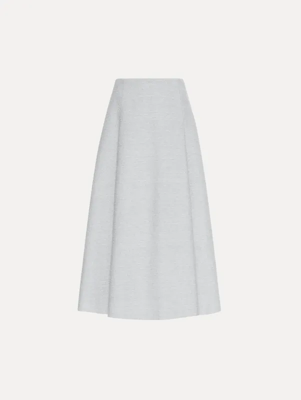 Cotton-Wool Tweed Skirt sold by Oscar de la Renta