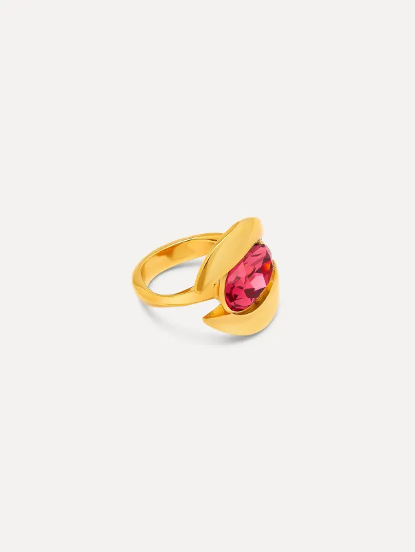 Framed Oval Ring sold by Oscar de la Renta