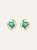 Framed Oval Earrings sold by Oscar de la Renta