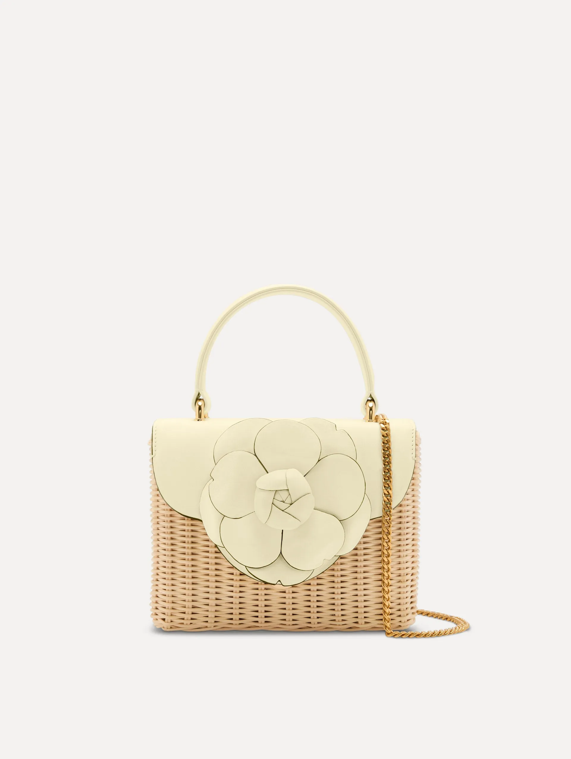 Wicker Mini TRO Bag sold by Oscar de la Renta