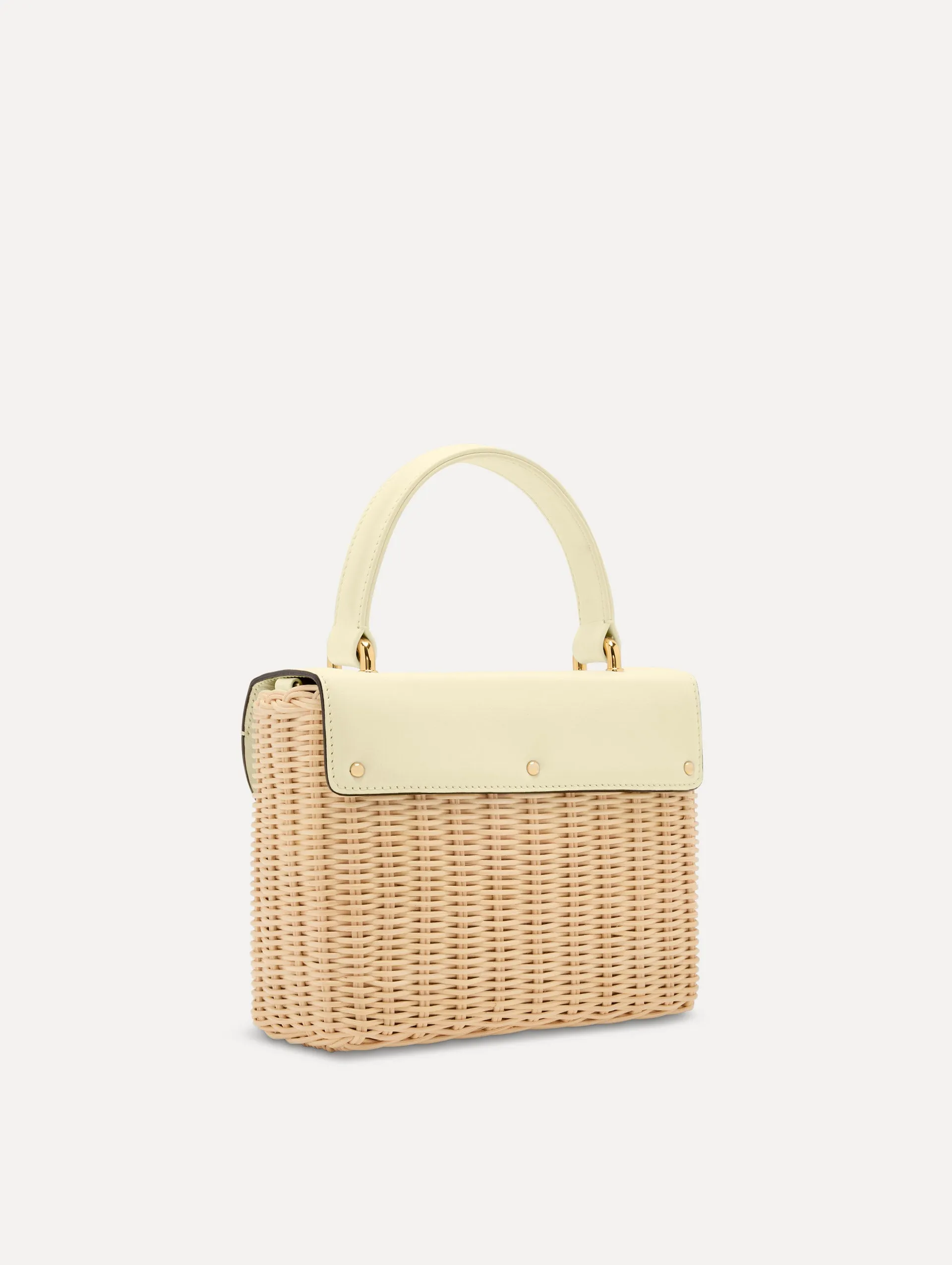 Wicker Mini TRO Bag sold by Oscar de la Renta product image thumbnail 3