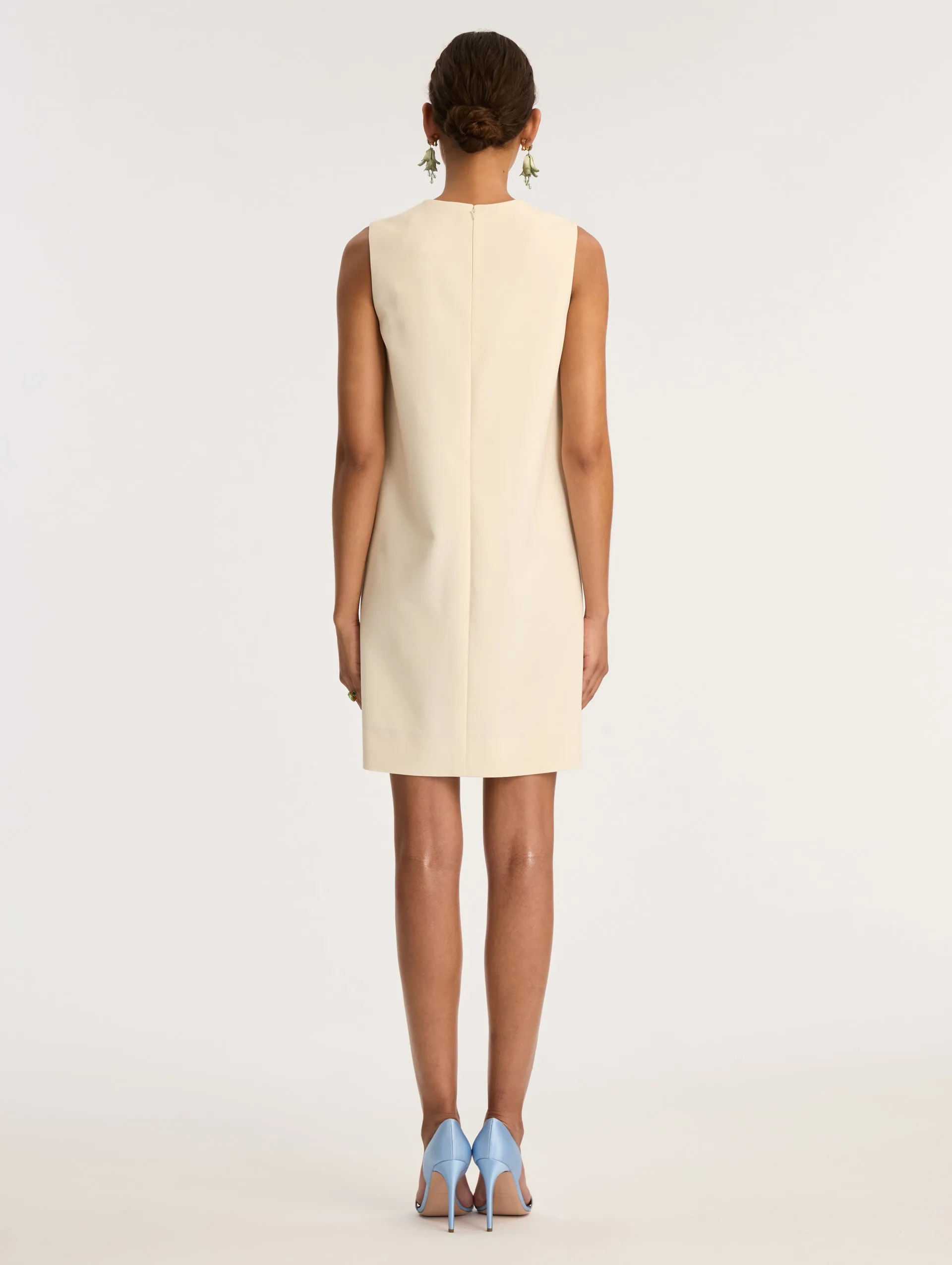 Allium Sleeveless Wool Dress sold by Oscar de la Renta product image thumbnail 2