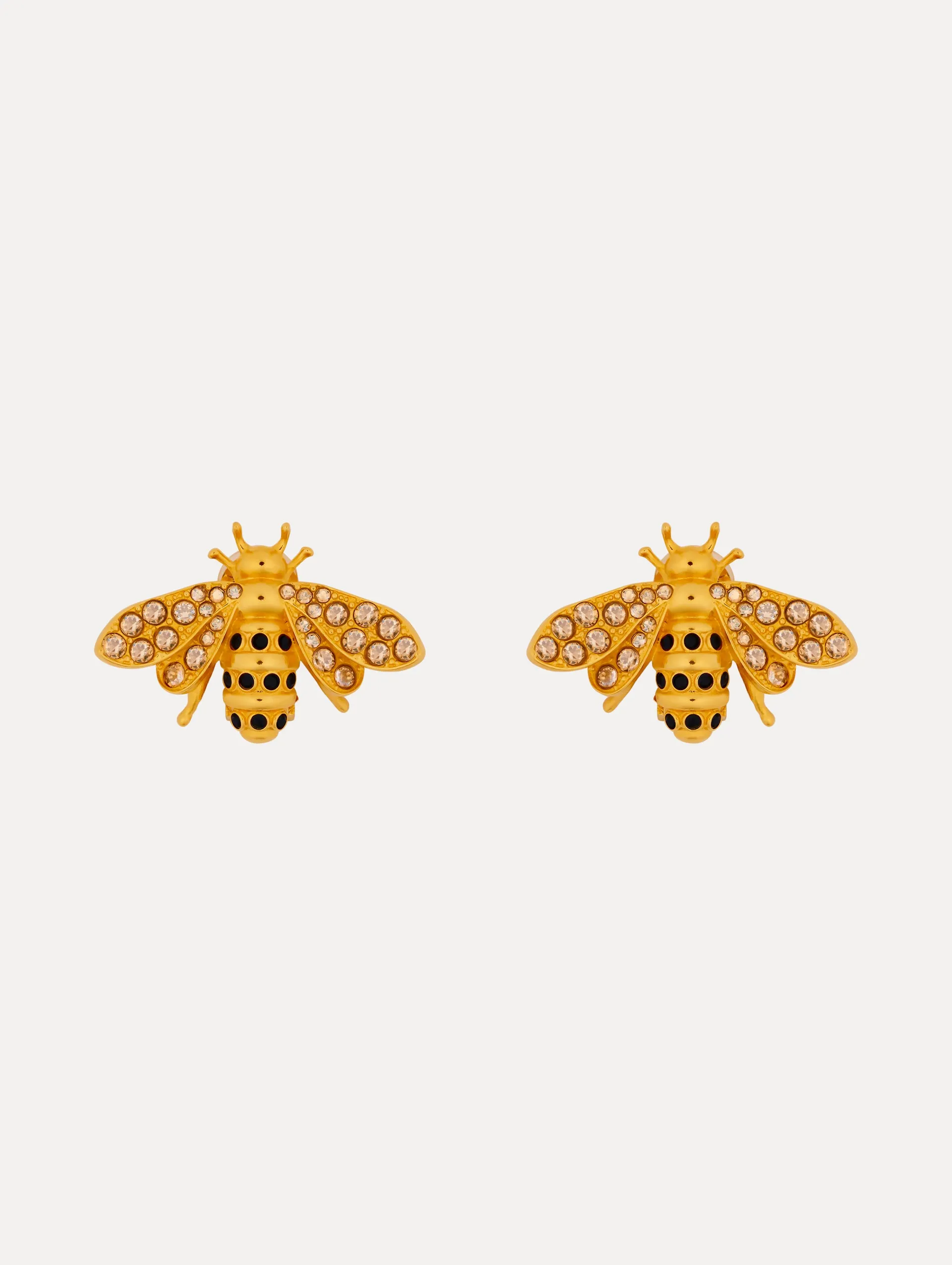 Bee Clip-On Earrings sold by Oscar de la Renta