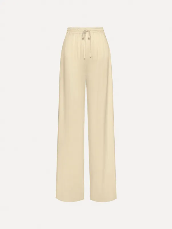 Silk Georgette Drawstring Pant sold by Oscar de la Renta