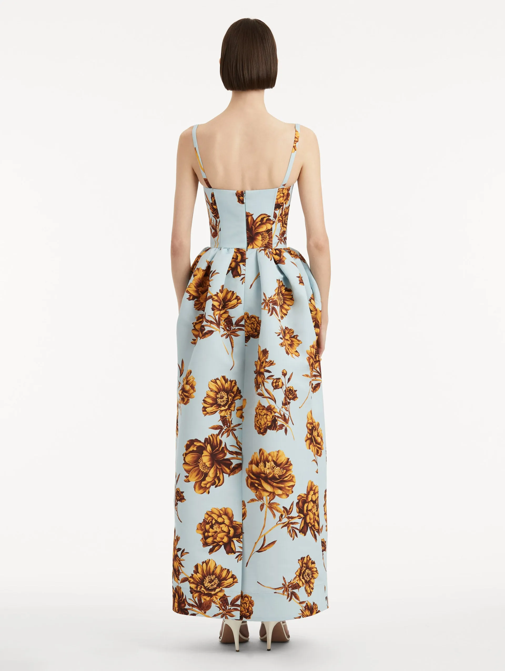 Peony Silk Faille Gown sold by Oscar de la Renta product image thumbnail 3