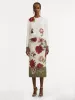 Peony Threadwork Cardigan sold by Oscar de la Renta