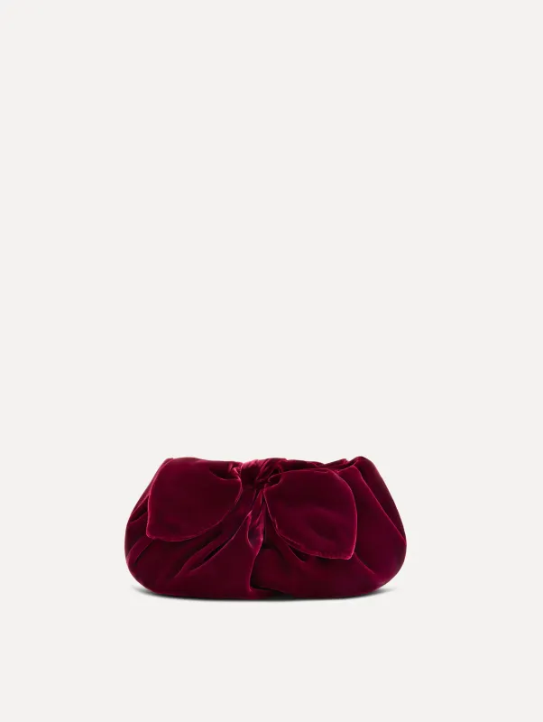 Mini Velvet Bow Clutch sold by Oscar de la Renta