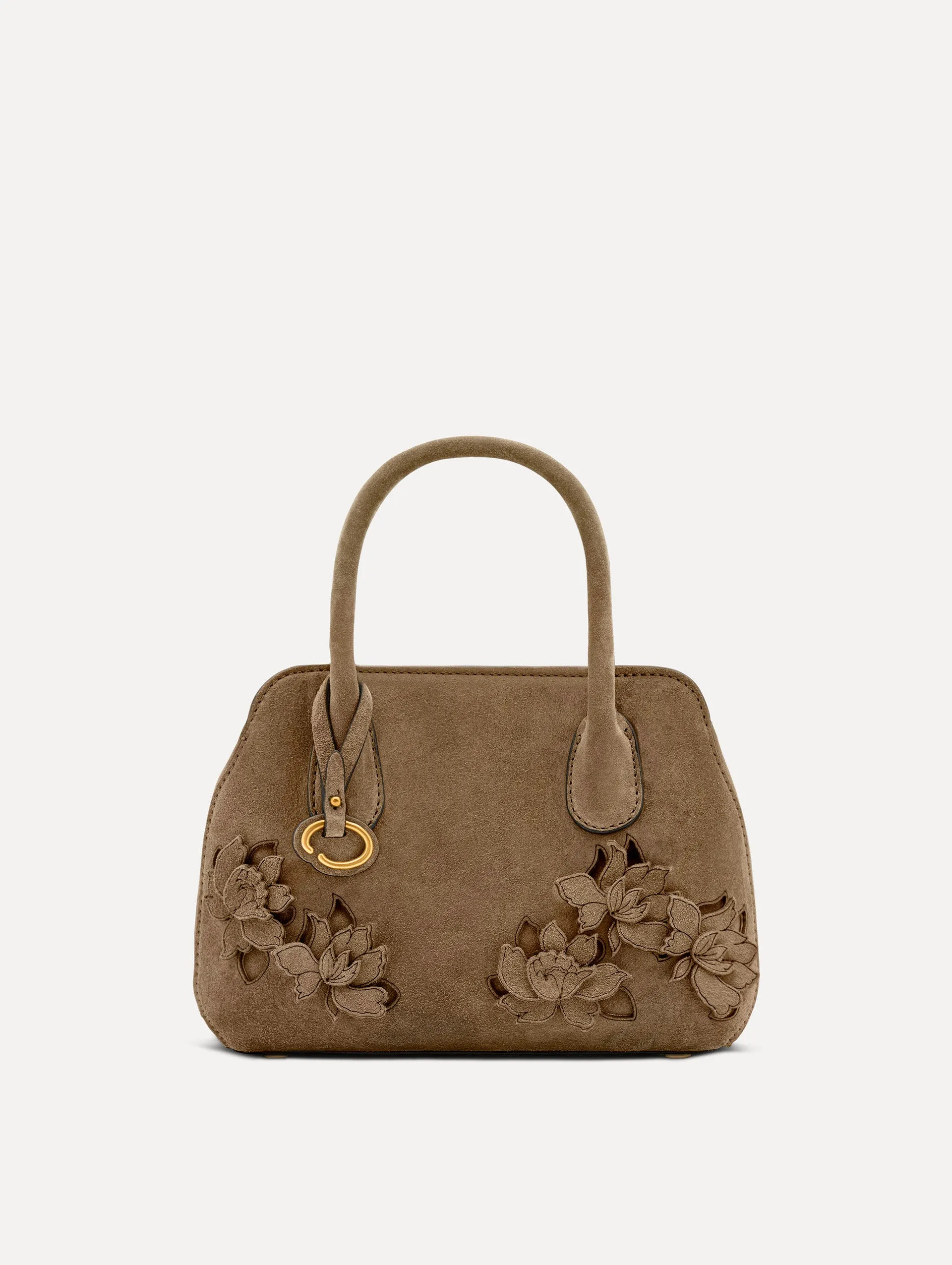 The Mini Ivy in Suede sold by Oscar de la Renta product image thumbnail 3