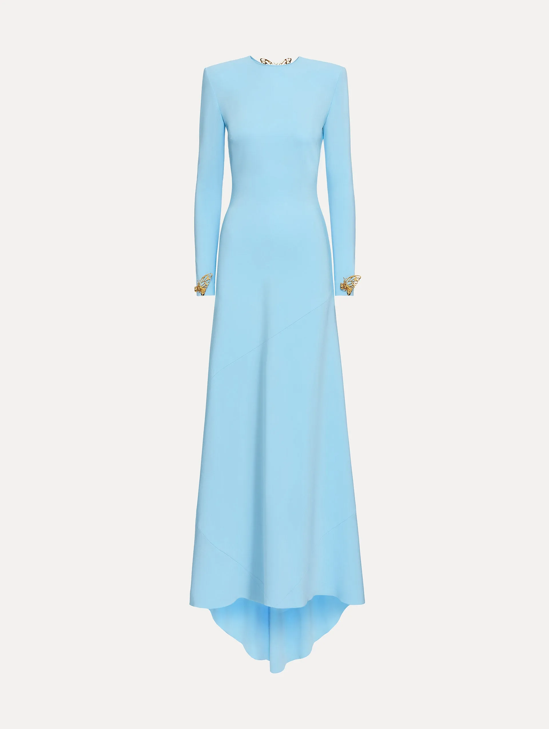 Butterfly-Detailed Keyhole Gown sold by Oscar de la Renta