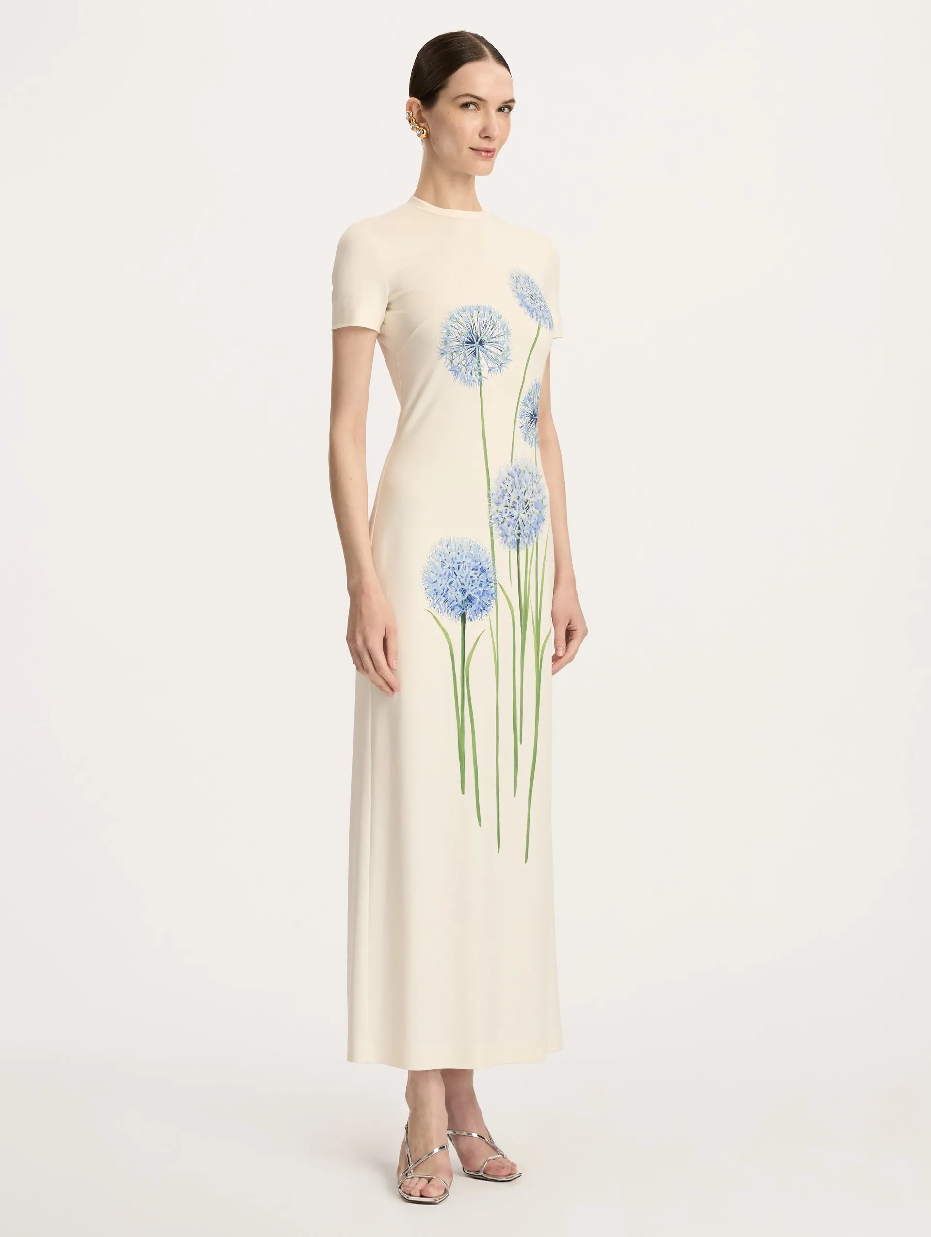 Allium Jersey Dress sold by Oscar de la Renta product image thumbnail 3