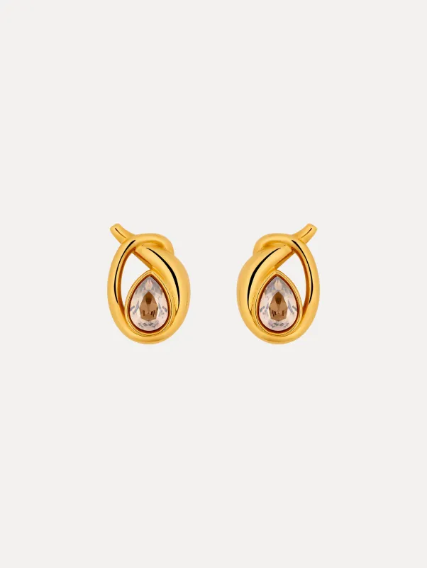 Looped Teardrop Earrings sold by Oscar de la Renta