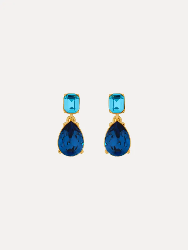 Crystal Drop Earrings sold by Oscar de la Renta
